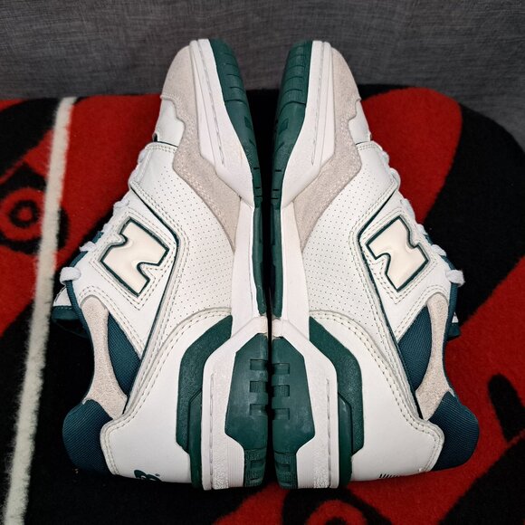 %Size 7.5 Men / 9 Women New Balance 550 Vintage Teal White Sneakers / A 44 main image 12